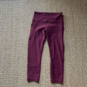Athleta Capri Leggings
